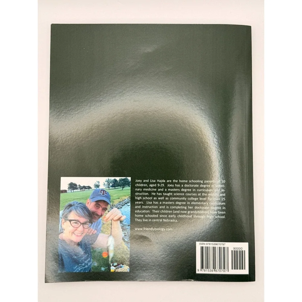 Friendly Biology Secular Version Homeschool Science Textbook Workbook Tests Joey